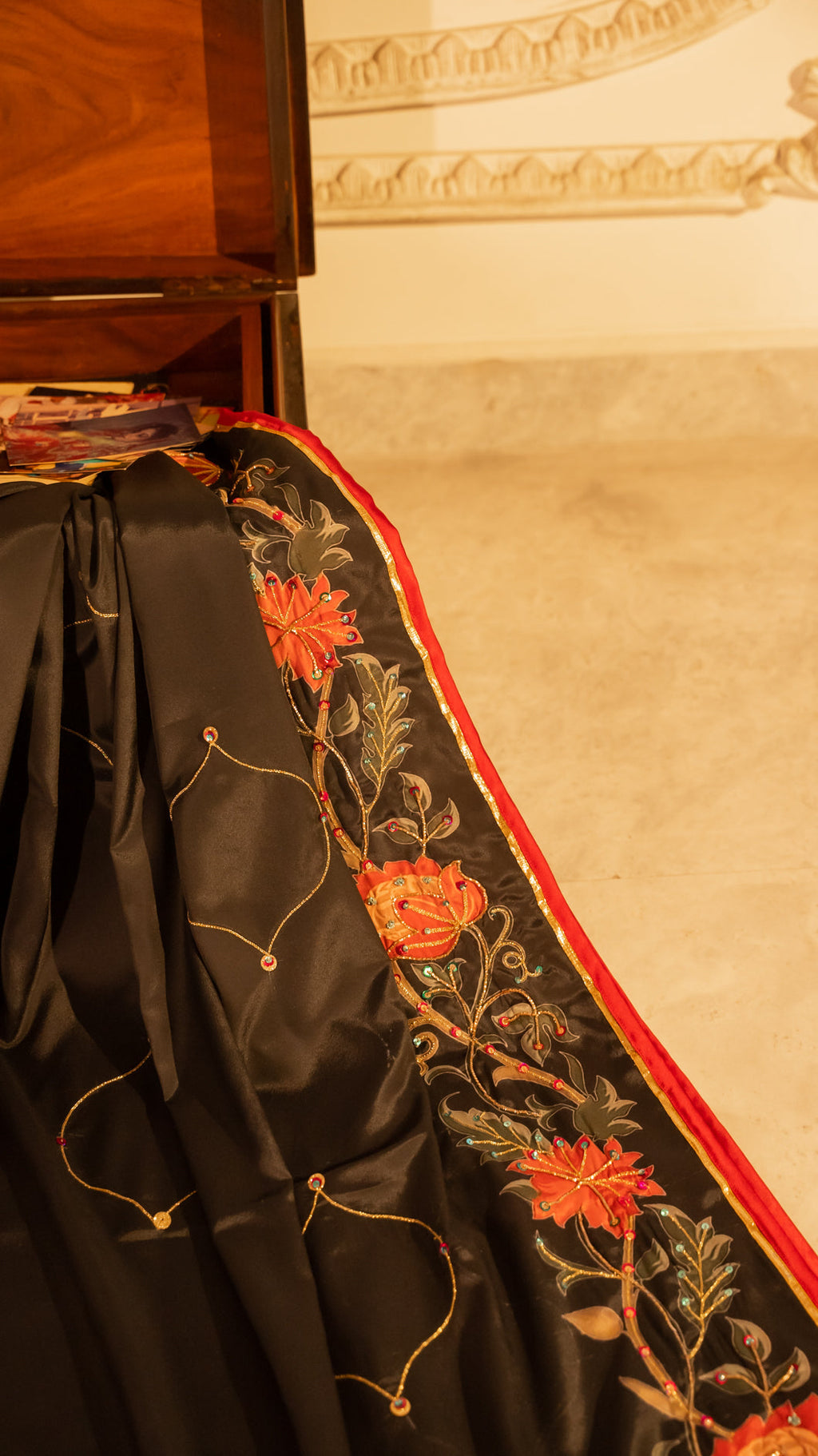 Bakht - Handcrafted Raw Silk Shawl by Vashah - Shopping Karado