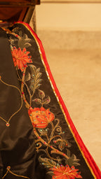 Bakht Detail View - Luxury Pakistani Shawl - shoppingkarado.com