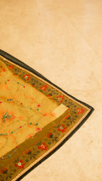 Gulnaar Detail View - Luxury Pakistani Shawl - shoppingkarado.com