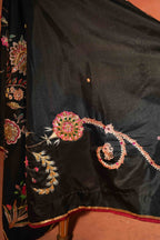 Shabaab - Handcrafted Raw Silk Shawl by Vashah - Shopping Karado