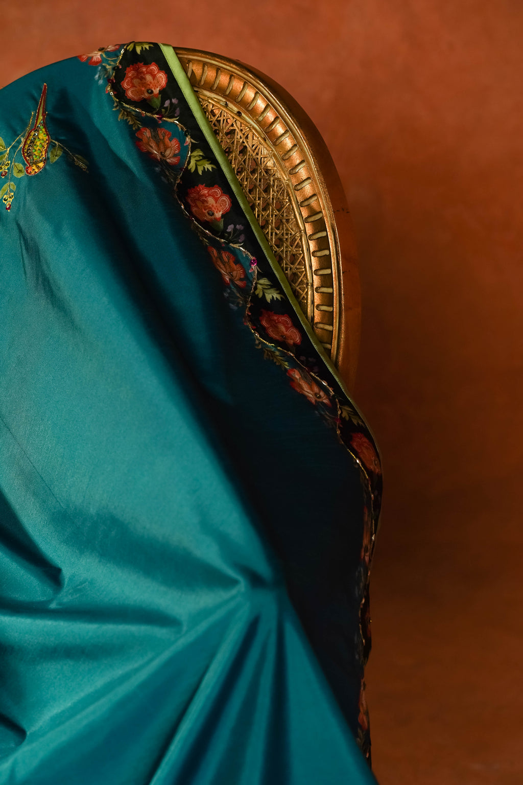 Chaman - Handcrafted Raw Silk Shawl by Vashah - Shopping Karado