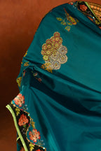 Chaman - Red Embroidered Luxury Shawl - Buy Online Pakistan