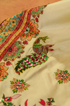 JHARONKA - Red Embroidered Luxury Shawl - Buy Online Pakistan