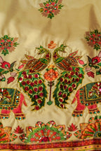 JHARONKA Detail View - Luxury Pakistani Shawl - shoppingkarado.com