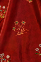 Laali - Red Embroidered Luxury Shawl - Buy Online Pakistan
