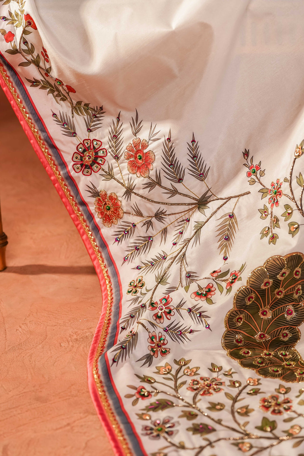 Buy Tree of Life Online - Vashah Handcrafted Shawl - Shopping Karado