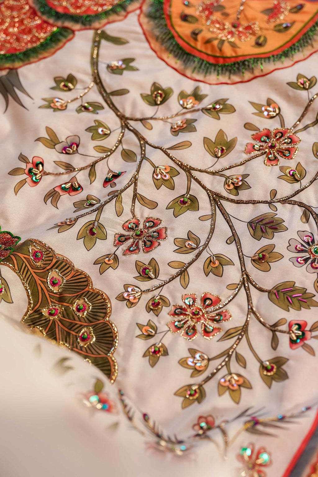 Buy Tree of Life Online - Vashah Handcrafted Shawl - Shopping Karado