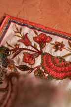 Tree of Life - Handcrafted Raw Silk Shawl by Vashah - Shopping Karado
