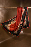 Bahar-e-Gul - Handcrafted Raw Silk Shawl by Vashah - Shopping Karado
