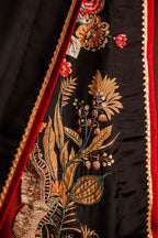 Bahar-e-Gul Detail View - Luxury Pakistani Shawl - shoppingkarado.com