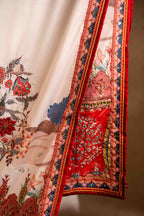 Rangreza Detail View - Luxury Pakistani Shawl - shoppingkarado.com