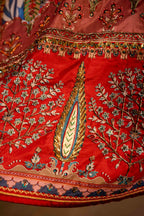 Rangreza Detail View - Luxury Pakistani Shawl - shoppingkarado.com