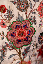 Rangreza - Red Embroidered Luxury Shawl - Buy Online Pakistan