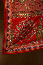 Rangreza - Handcrafted Raw Silk Shawl by Vashah - Shopping Karado