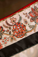 Naqashi Detail View - Luxury Pakistani Shawl - shoppingkarado.com