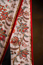 Naqashi - Red Embroidered Luxury Shawl - Buy Online Pakistan