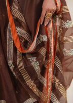 Afshan Shawl Detail View - Luxury Pakistani Shawl - shoppingkarado.com