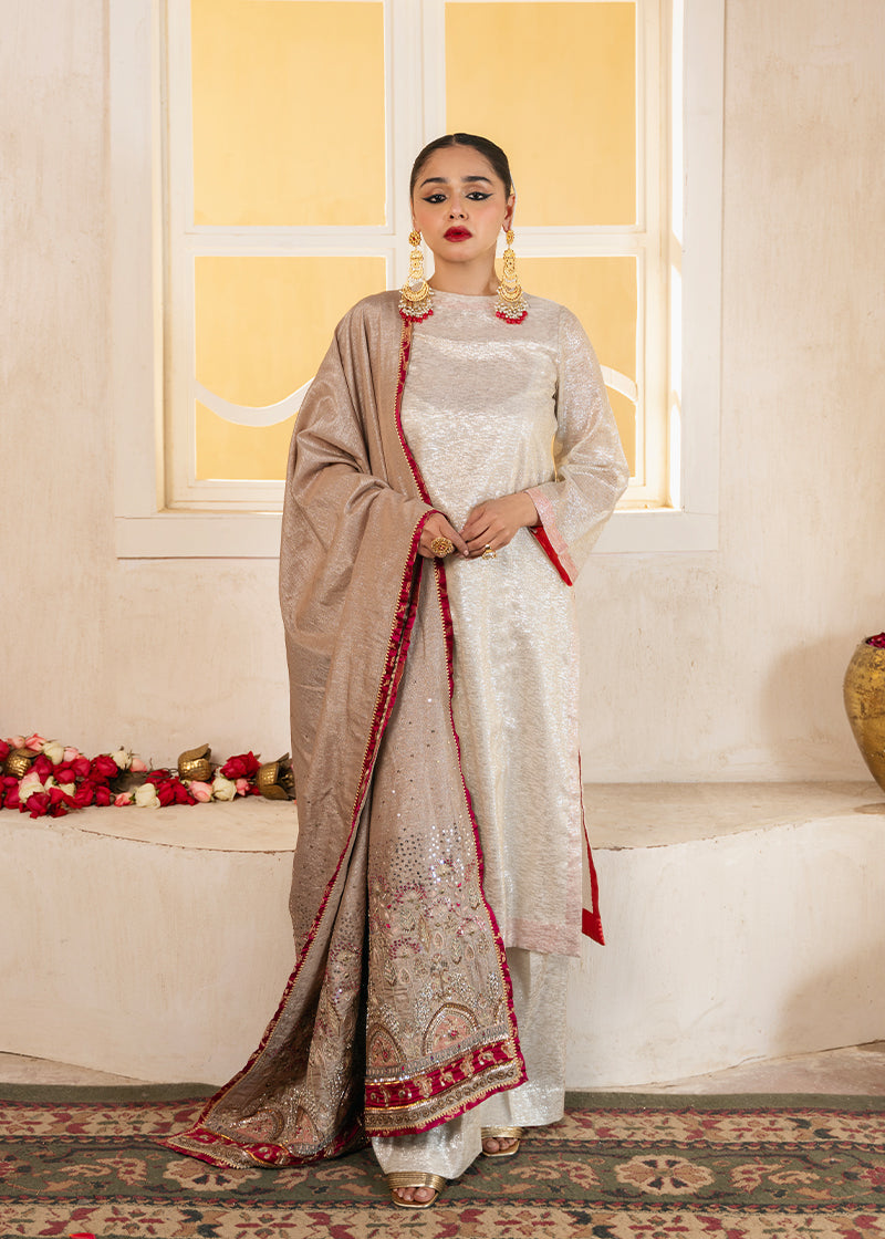 Baad E Saba Shawl -  Embroidered Luxury Shawl - Buy Online Pakistan