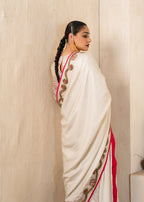 Amber Shawl - Handcrafted Chiffon Shawl by Vashah - Shopping Karado