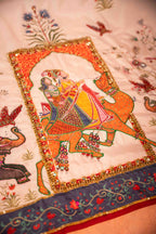 Palki - Handcrafted Raw Silk Shawl by Vashah - Shopping Karado