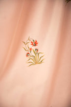 Vashah Palki - Hand Embroidered Raw Silk Shawl - Shopping Karado