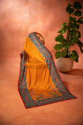 Rang Mahal - Handcrafted Raw Silk Shawl by Vashah - Shopping Karado