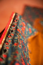 Rang Mahal Detail View - Luxury Pakistani Shawl - shoppingkarado.com