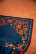 Sabaa - Handcrafted Raw Silk Shawl by Vashah - Shopping Karado