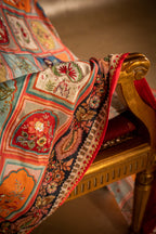 Buy Gul-e-Zar Online - Vashah Handcrafted Shawl - Shopping Karado