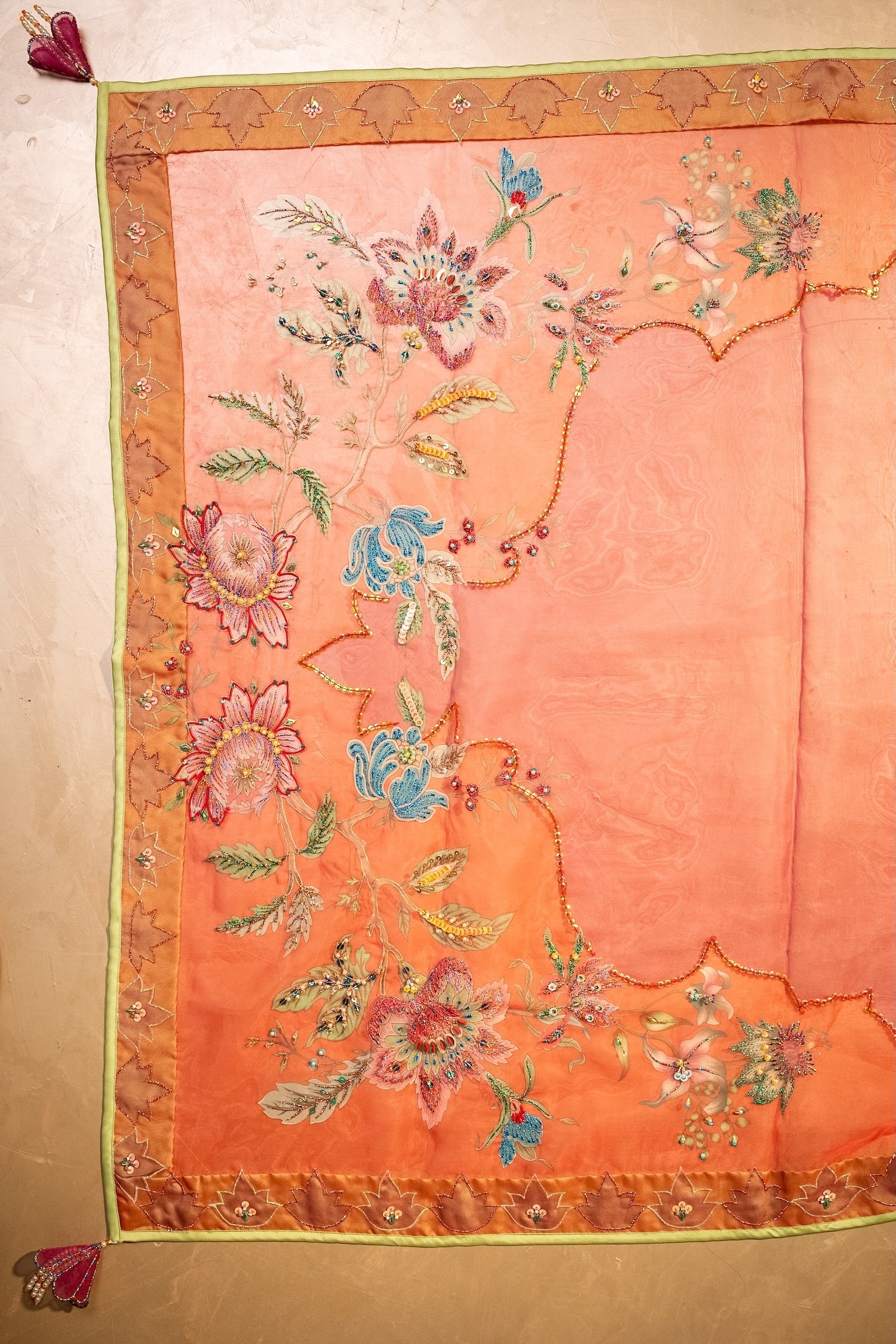 Buy Gulbaan Shawl Online - Vashah Handcrafted Shawl - Shopping Karado