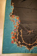 Parwana Shawl - Handcrafted Raw Silk Shawl by Vashah - Shopping Karado