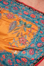 Rang Mahal - Silver Embroidered Luxury Shawl - Buy Online Pakistan
