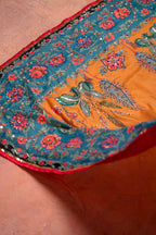 Rang Mahal Detail View - Luxury Pakistani Shawl - shoppingkarado.com