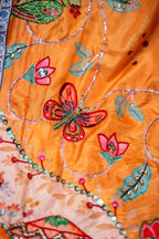 Poshaq Shawl Detail View - Luxury Pakistani Shawl - shoppingkarado.com