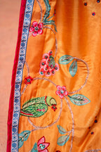 Poshaq Shawl - Red Embroidered Luxury Shawl - Buy Online Pakistan