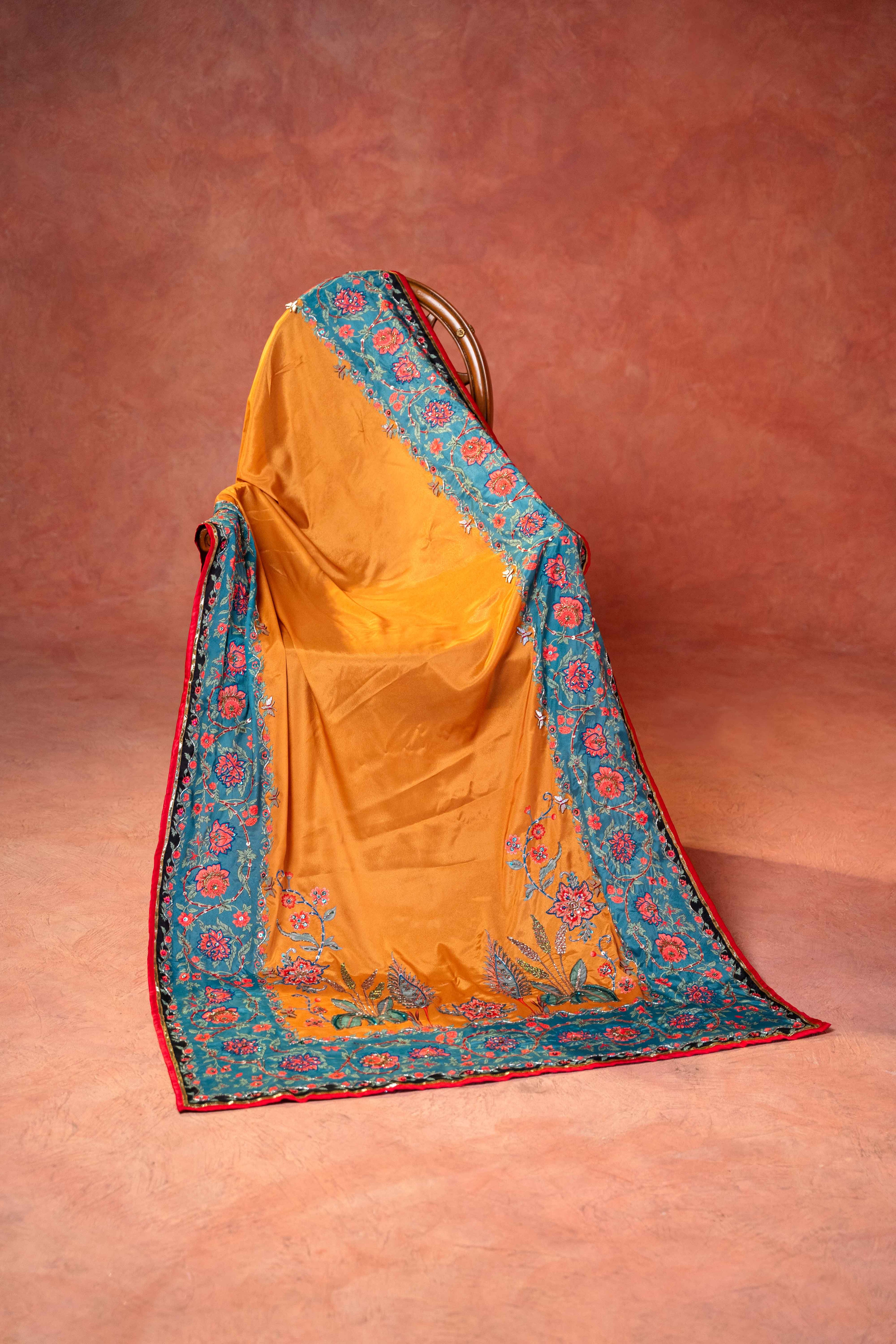 Buy Rang Mahal Online - Vashah Handcrafted Shawl - Shopping Karado