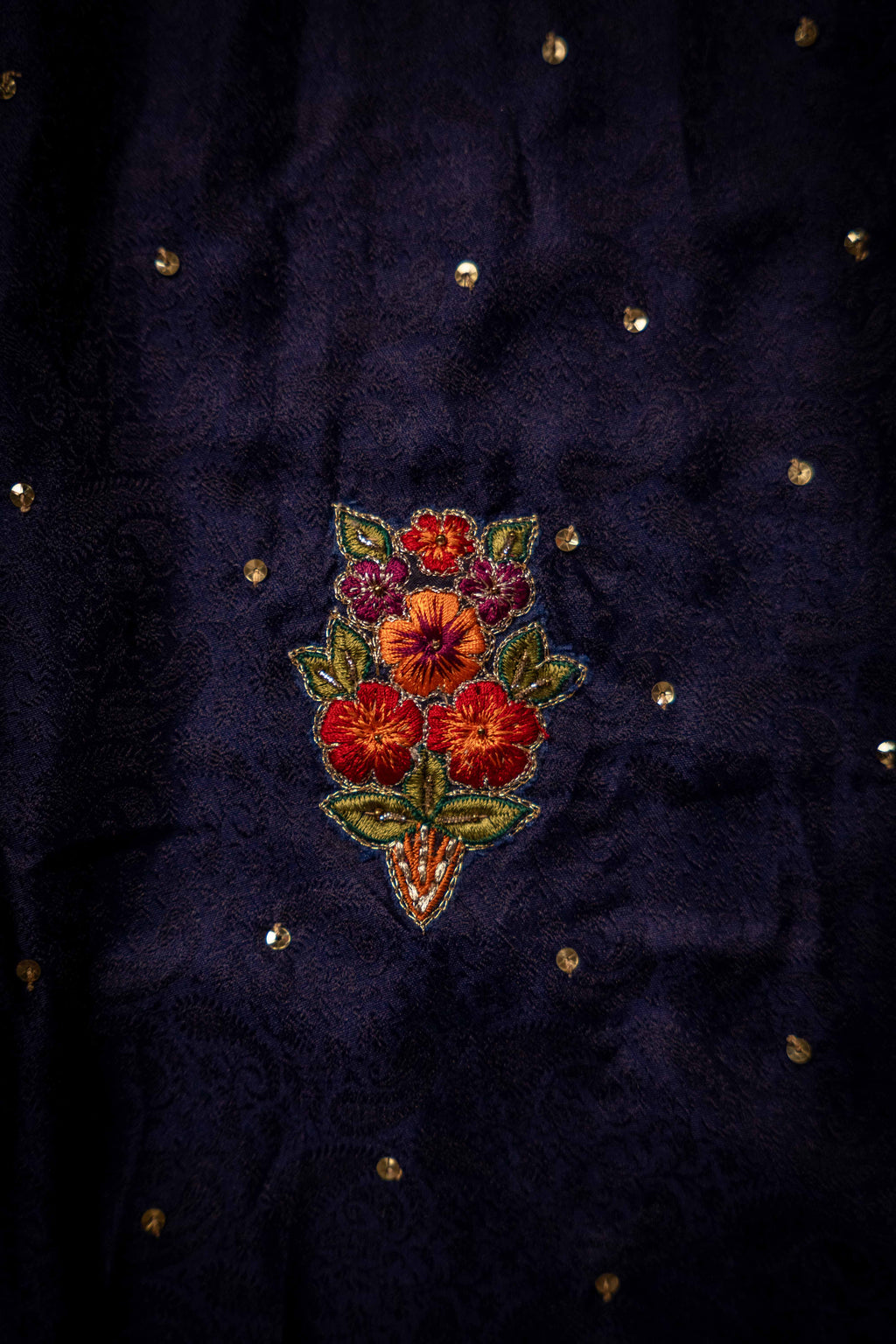 Nafees - Handcrafted Silk Shawl by Vashah - Shopping Karado