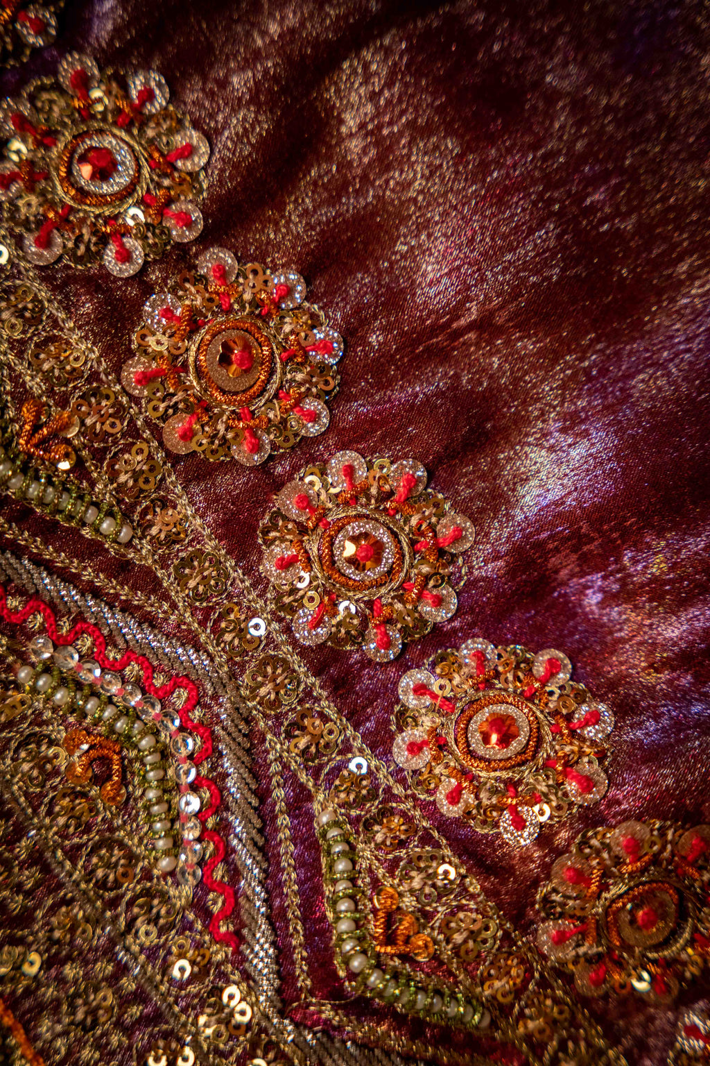 Jaamuni - Handcrafted Velvet Shawl by Vashah - Shopping Karado