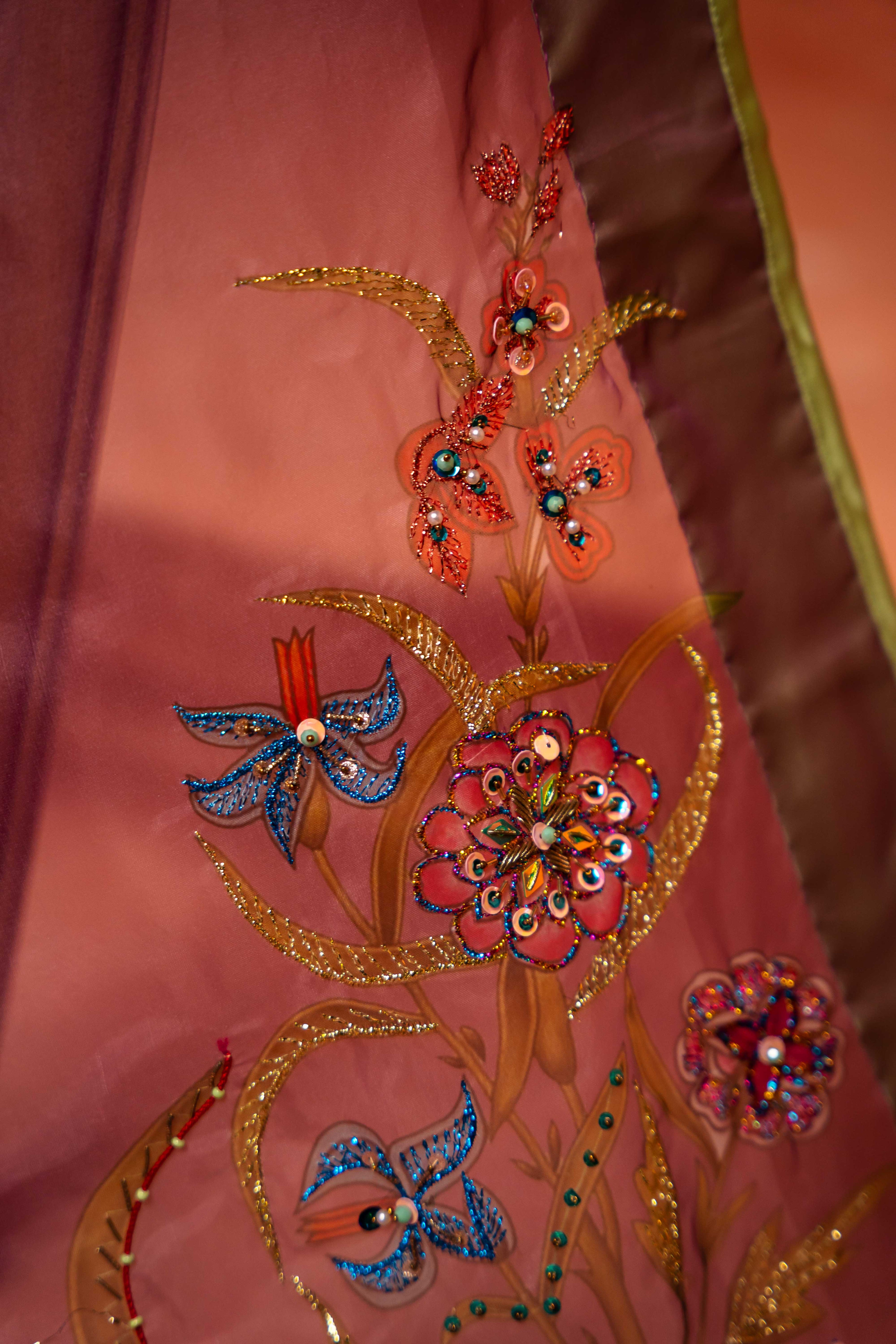 Buy AMETHYST BLOOM Online - Vashah Handcrafted Shawl - Shopping Karado