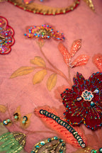AMETHYST BLOOM - Purple Embroidered Luxury Shawl - Buy Online Pakistan