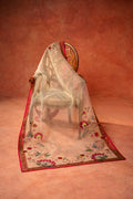 FIRST LIGHT - Handcrafted Organza Shawl by Vashah - Shopping Karado