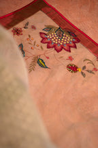 FIRST LIGHT - Handcrafted Organza Shawl by Vashah - Shopping Karado