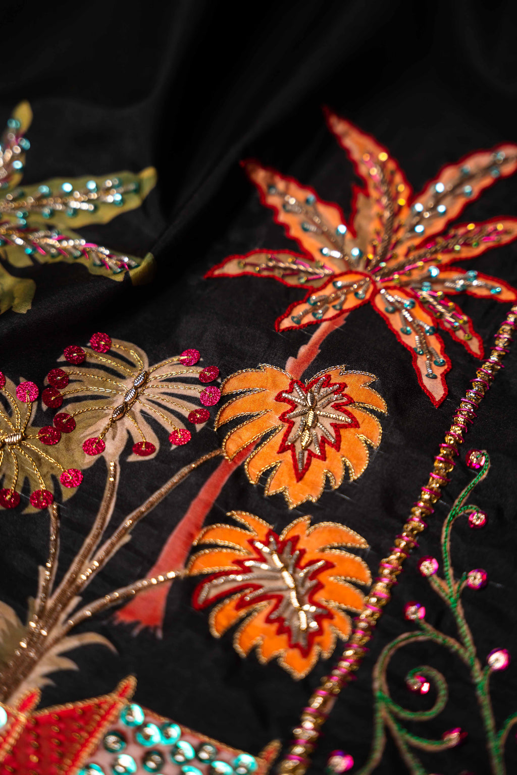 THE EMPEROR’S MARK - Red Embroidered Luxury Shawl - Buy Online Pakistan