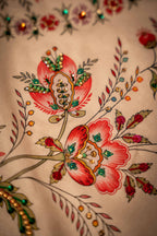 Chandni Dupatta - Red Embroidered Luxury Shawl - Buy Online Pakistan
