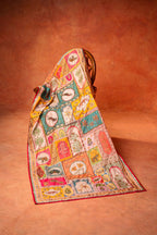 THE CHRONICLE - Handcrafted Raw Silk Shawl by Vashah - Shopping Karado