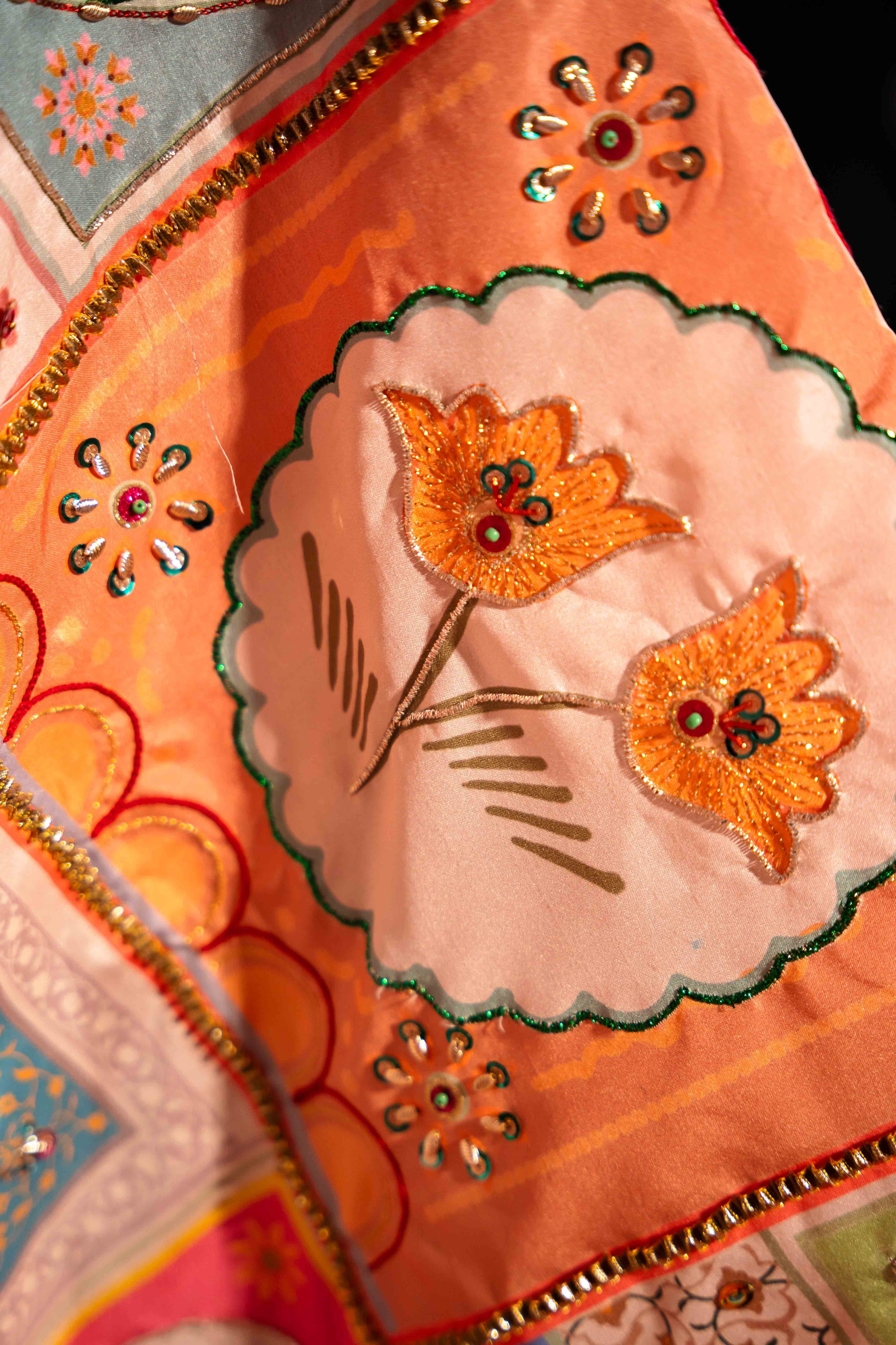 THE CHRONICLE - Handcrafted Raw Silk Shawl by Vashah - Shopping Karado
