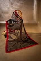 Raqs - Dupatta - Handcrafted Organza Shawl by Vashah - Shopping Karado