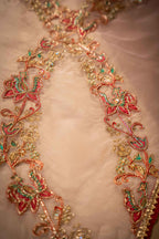 Florence Detail View - Luxury Pakistani Shawl - shoppingkarado.com
