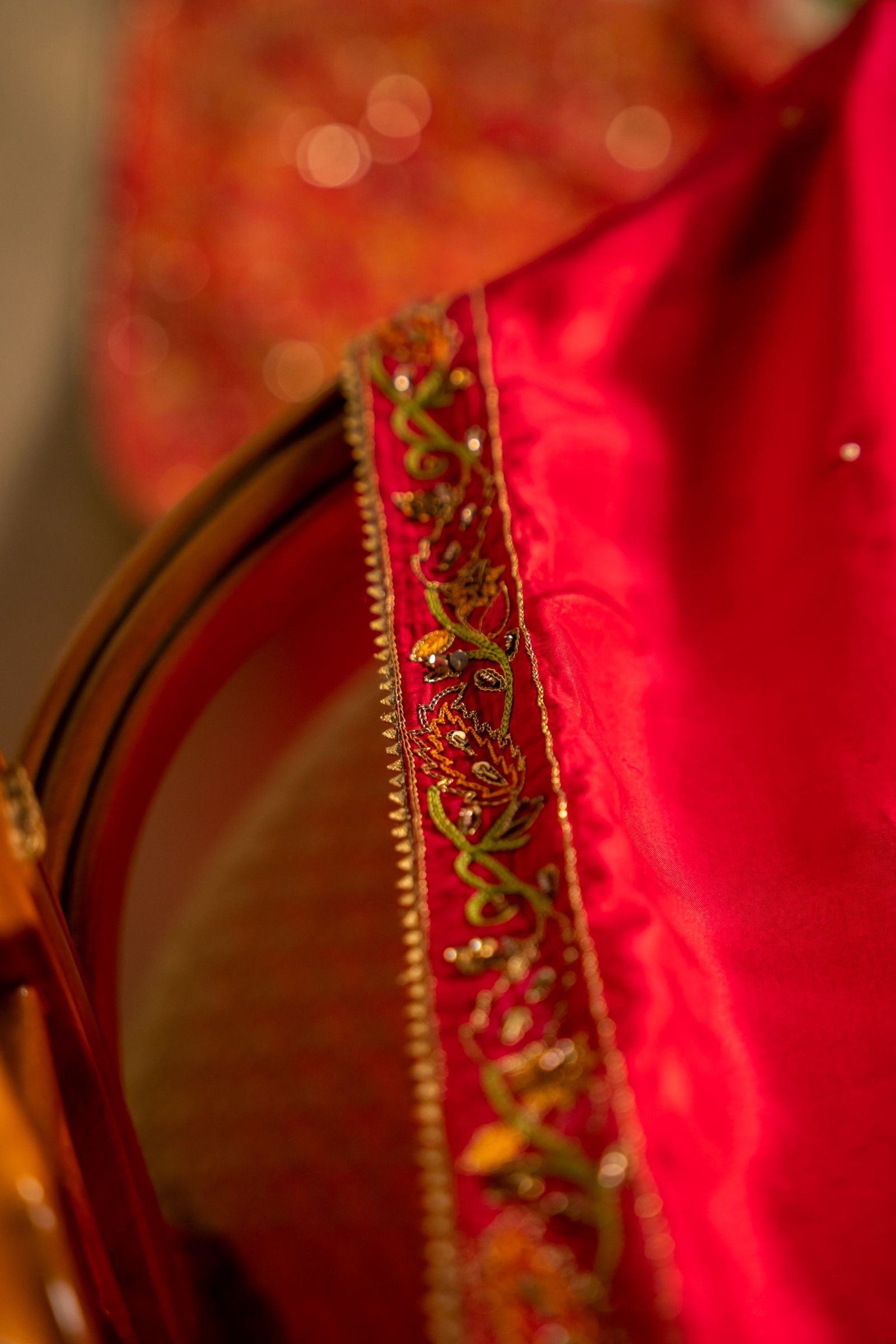 Pink Shehnai - Dupatta - Pink Embroidered Luxury Shawl - Buy Online Pakistan