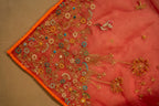 Dhanak - Dupatta Detail View - Luxury Pakistani Shawl - shoppingkarado.com